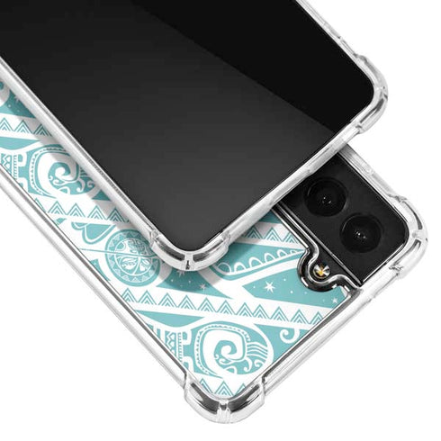 Disney Princess Moana Pattern Galaxy S21 FE Clear Case
